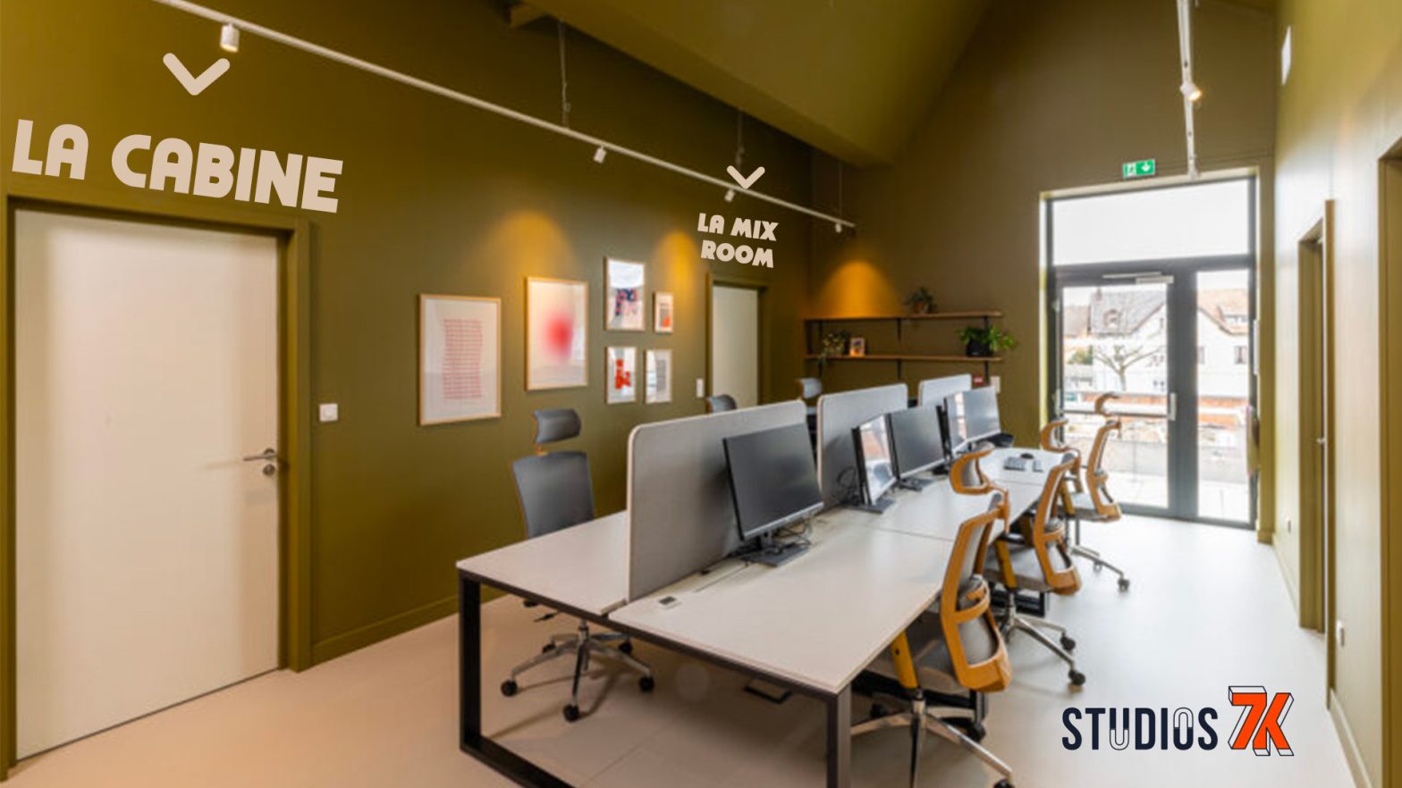 Extrait de la visite virtuelle des studios 7K